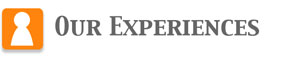 Our Experiences